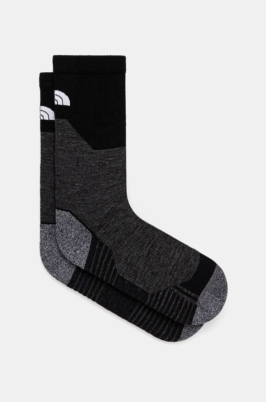 Ponožky The North Face Hiking Crew čierna farba, NF0A882KJK31