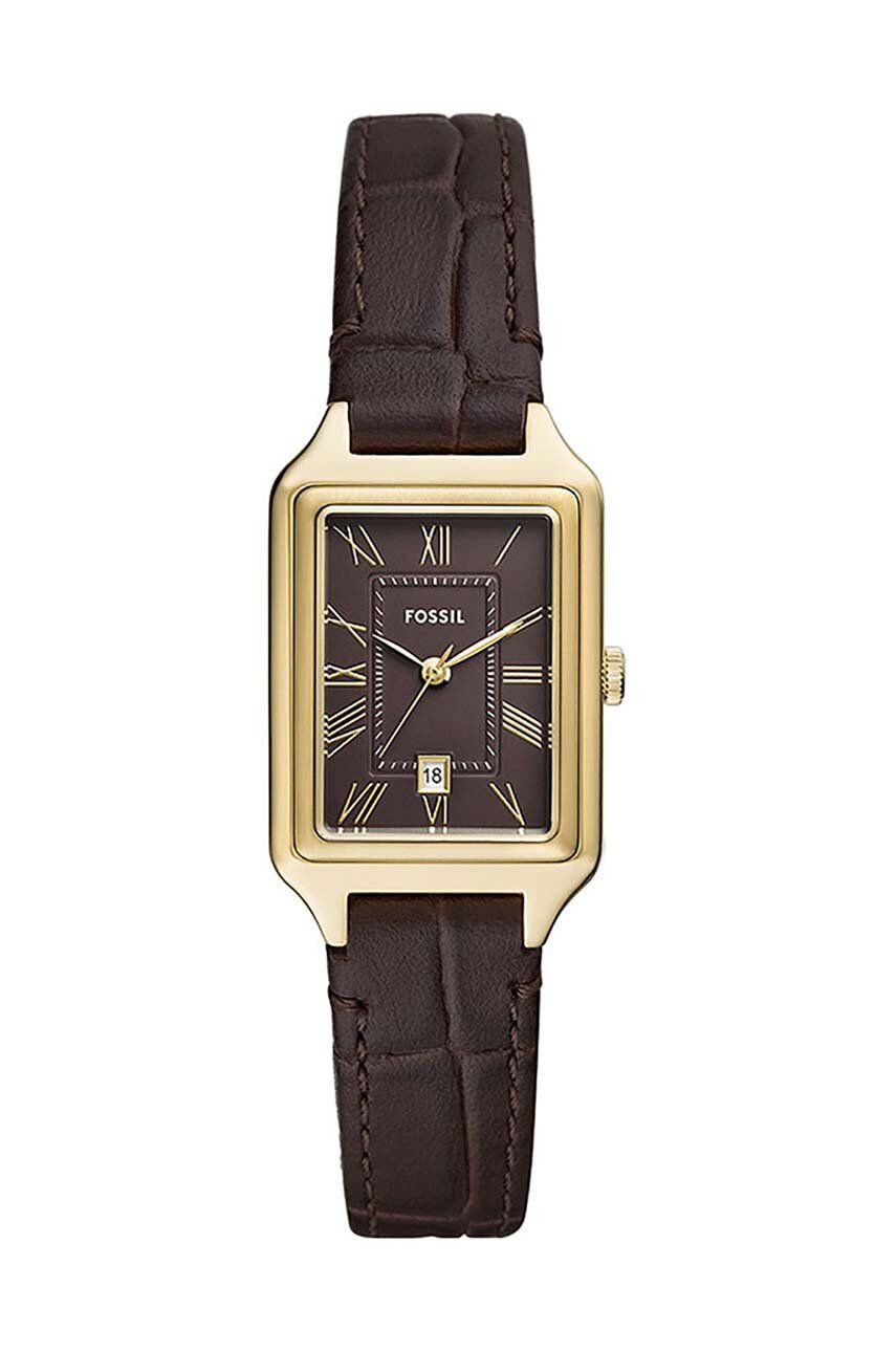 Hodinky Fossil dámske, hnedá farba, ES5367