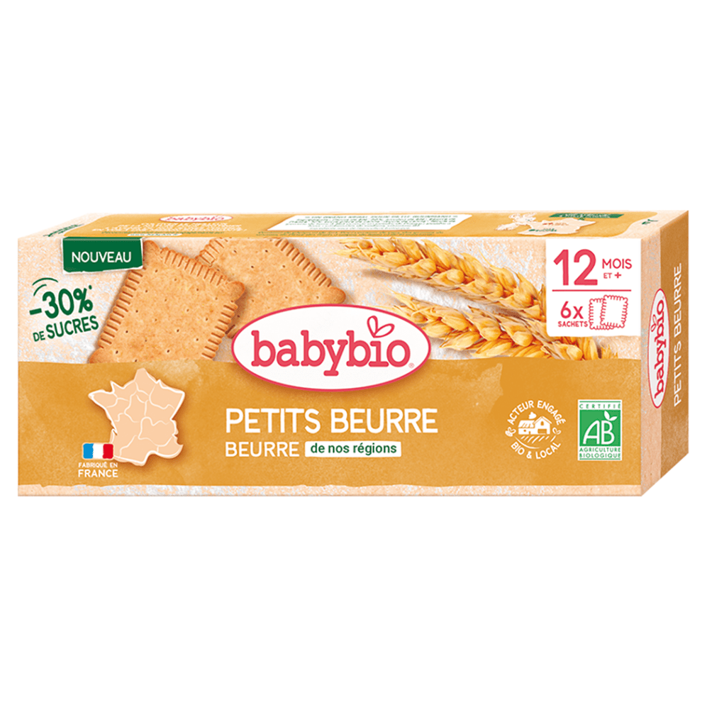 BABYBIO Maslové sušienky 120 g