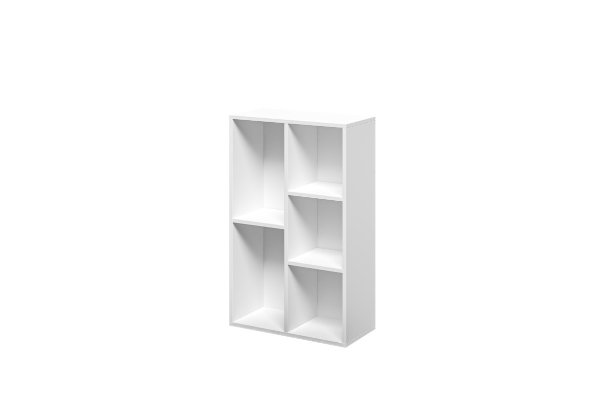 Expedo Regál JENA 3, 50x80x25, biela