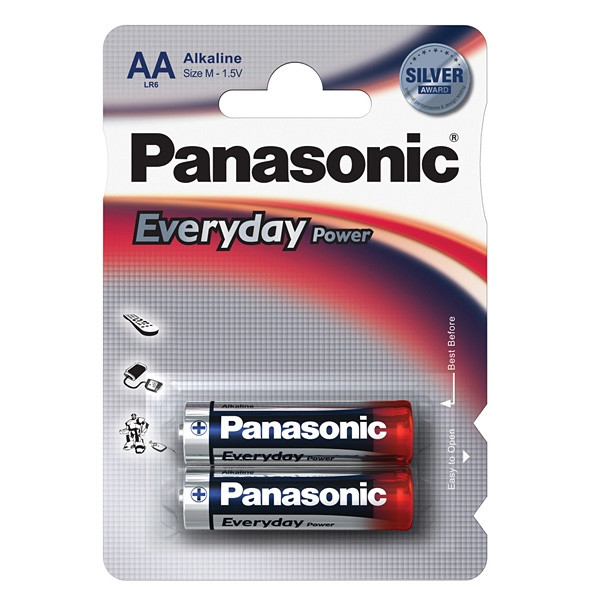 Batérie alkalické AA Panasonic LR6 2 ks