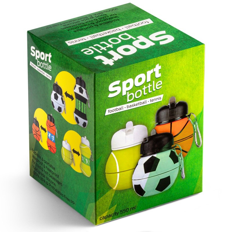 Skladacia fľaša - Ball Bottle Futbal