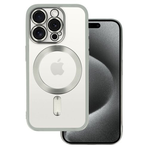 Puzdro Magsafe Shine iPhone 11 Pro - strieborné