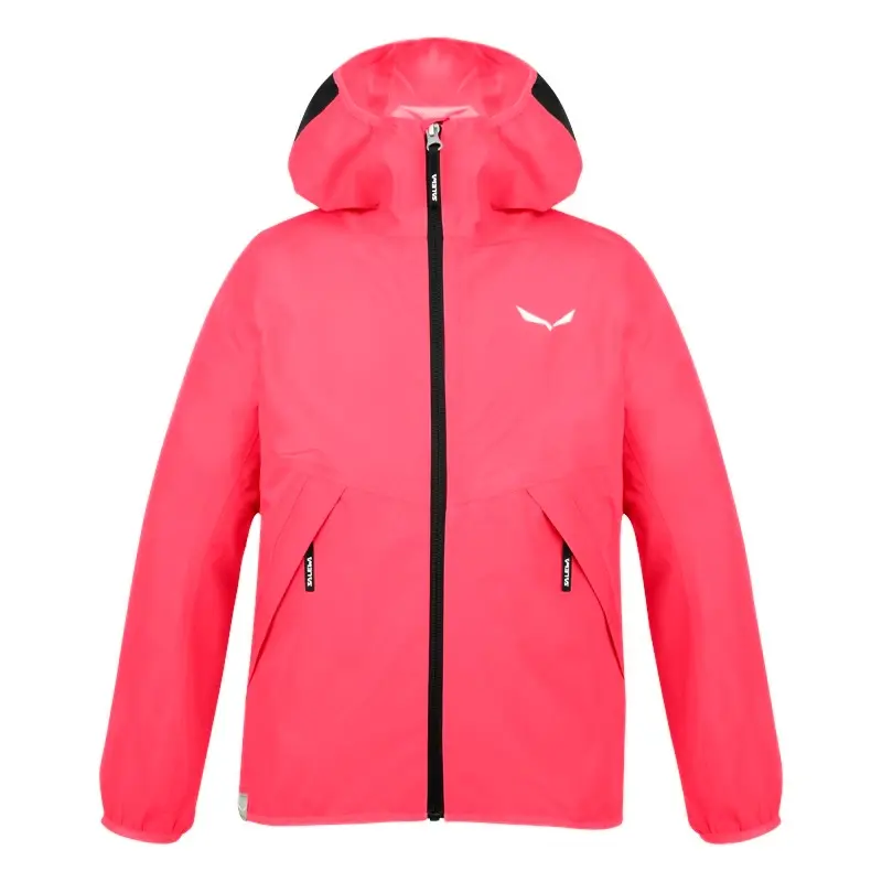 Children's jacket Salewa Aqua PTX Calypso Coral