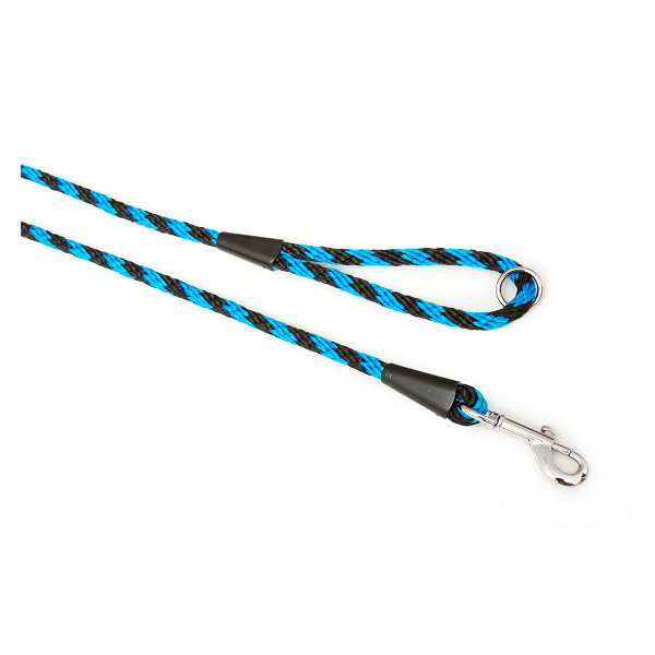 Bafpet vodidlo špirála nylon čierno-modré 1 x 150 cm