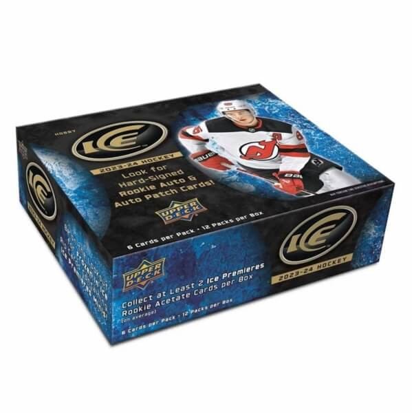 Upper Deck 2023-2024 NHL Upper Deck Ice Hockey Hobby Box - hokejové karty