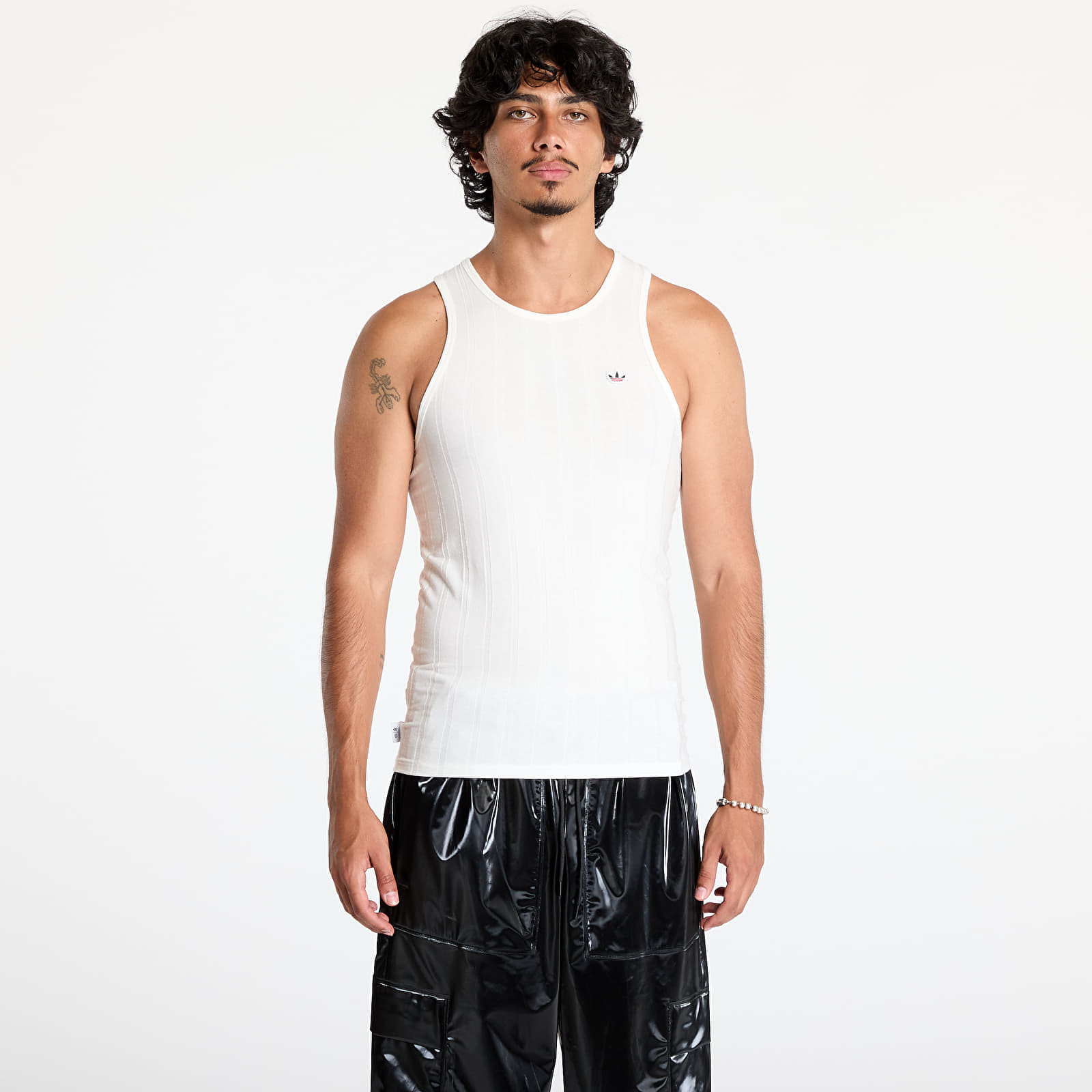 Top adidas x Clot Rib Tank Corewhite/ Corewhite L