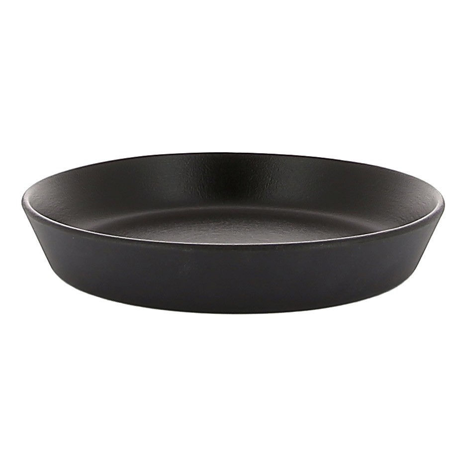 Jedálenská miska EQUINOXE 14 cm, matná čierna, porcelán, Revol