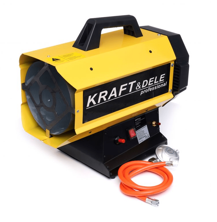 Kraft&Dele Plynový ohrievač s reduktorom 25kW KD11734