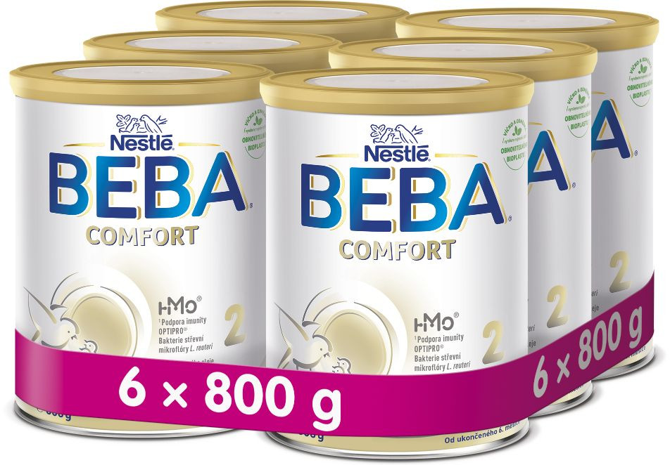 NESTLÉ BEBA NESTLÉ Beba Comfort 2 HMO 6 x 800 g