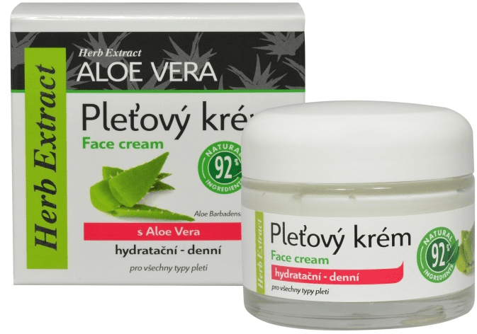 HERB EXTRACT Pleťový krém Aloe Vera 50 ml