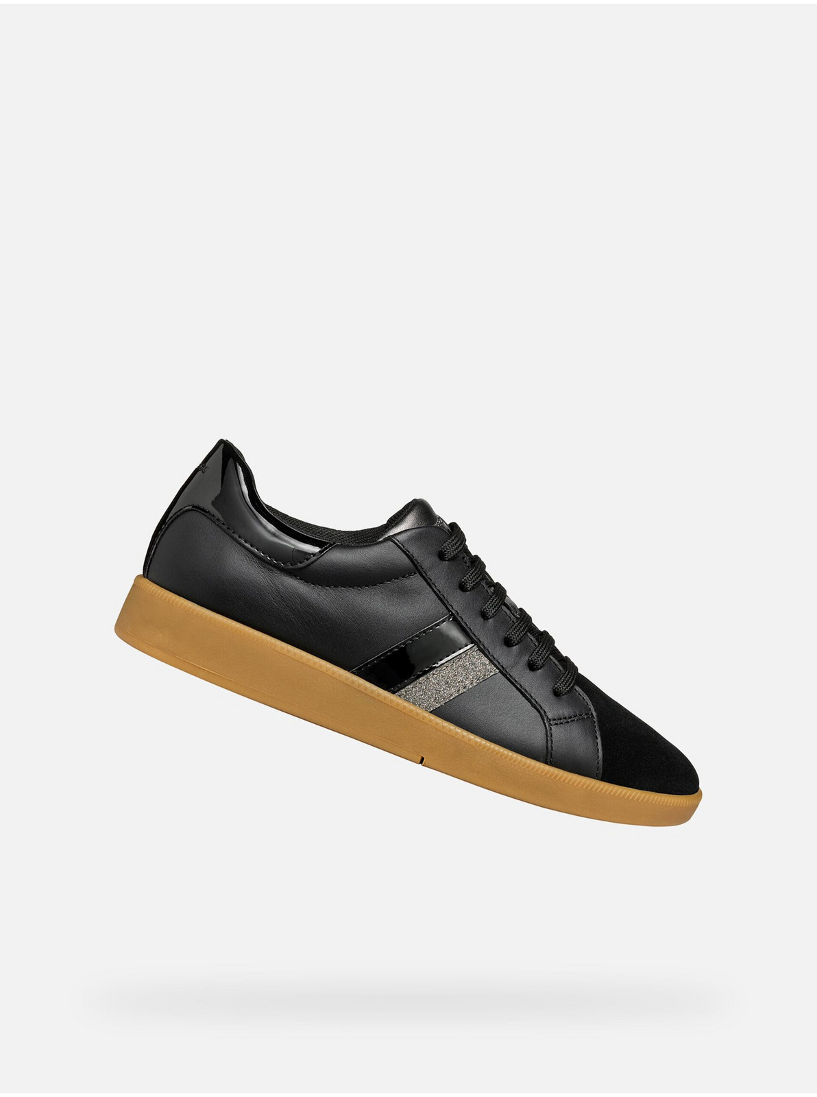 Čierne dámske tenisky Geox Meleda