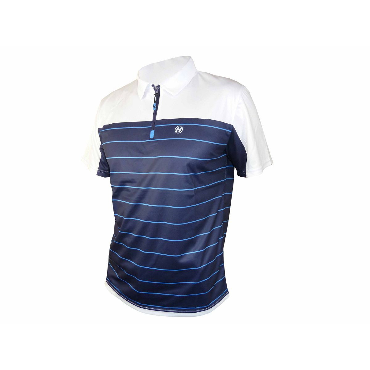 Dres pánsky s krátkym rukávom Haven CITYR-ID - modrý-biely, XL
