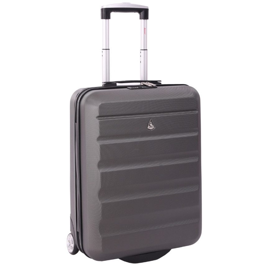 Kabínová batožina Aerolite T-321/1-S ABS - sivé