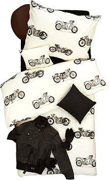 SCANquilt obliečky FINO DESIGN harley smotanovočierne