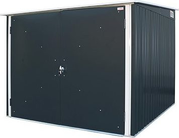 DURAMAX Domček záhradný na bicykle, antracit 163 × 203 × 202 cm