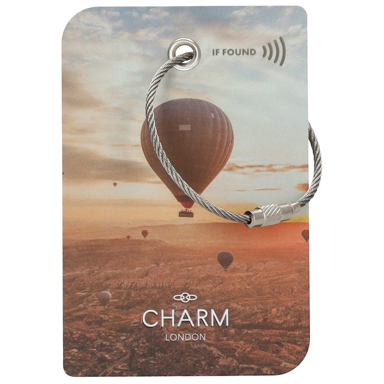 Charm London inteligentný štítok na batožinu Retreev - Air Balloon