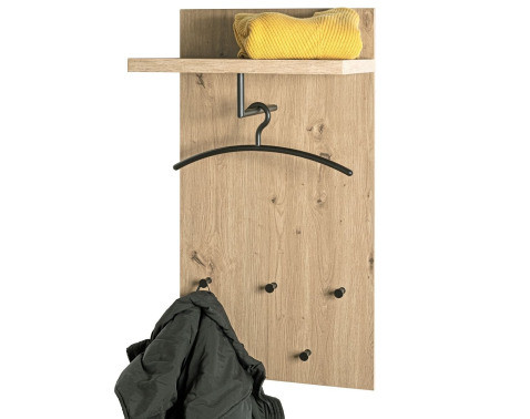 Nástenný šatníkový panel Santo, dub artisan%