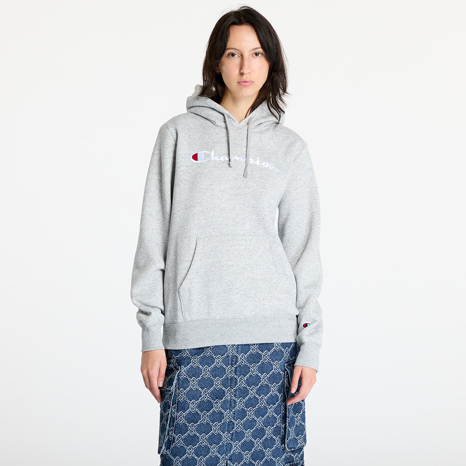 Mikina Champion Hooded Sweatshirt Grey M
