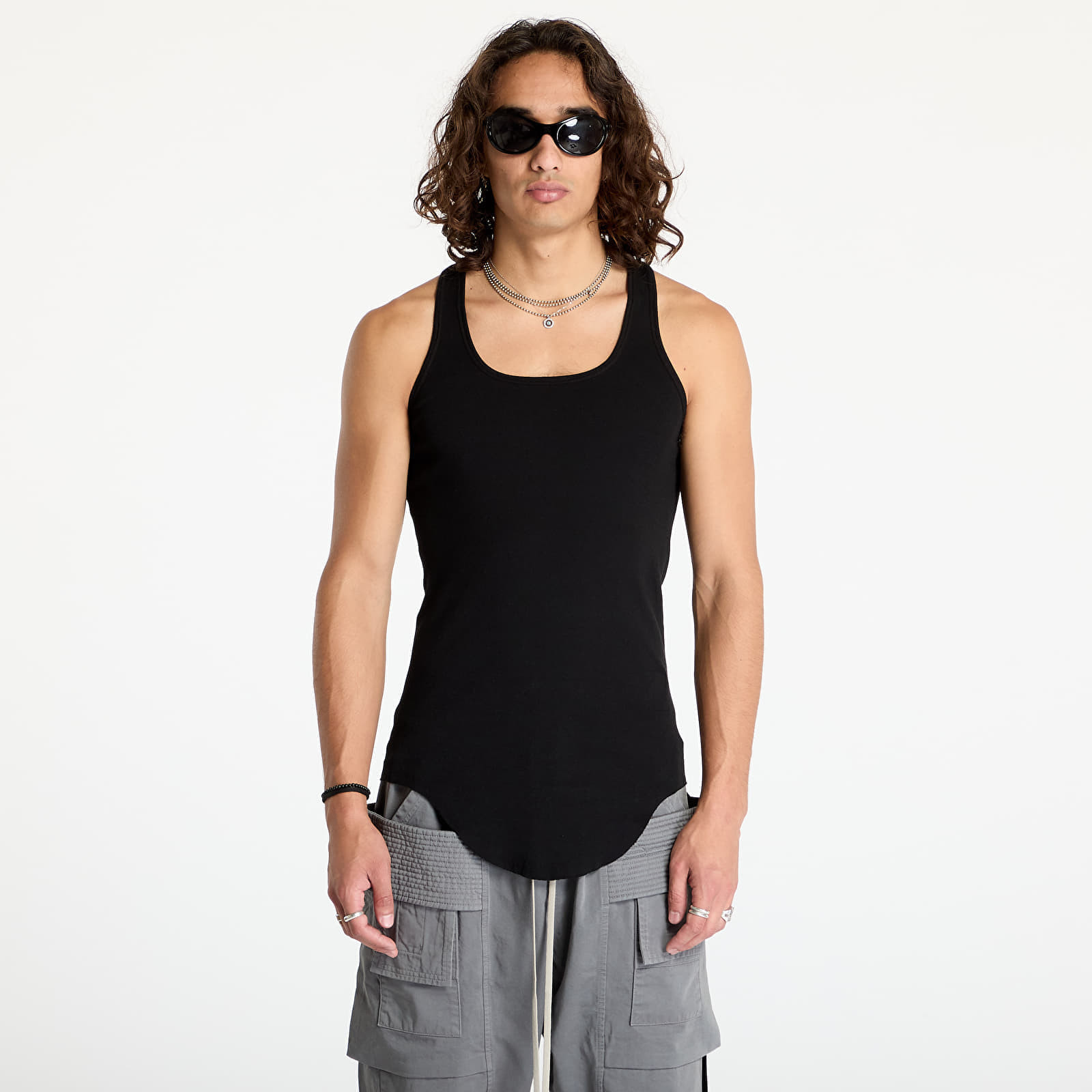 Tielko Rick Owens DRKSHDW Knit Drk Tank Top Black L