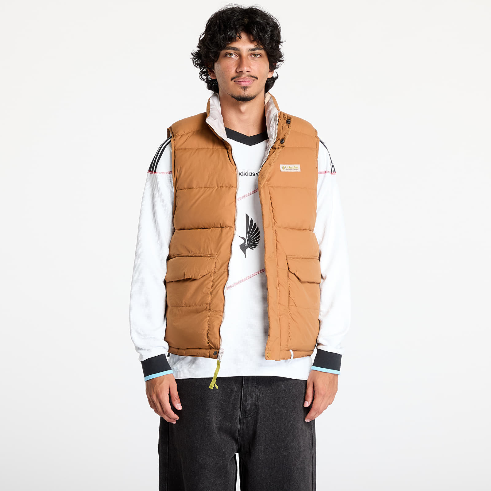 Vesta Columbia Wallowa™ Reversible Vest Camel Brown S