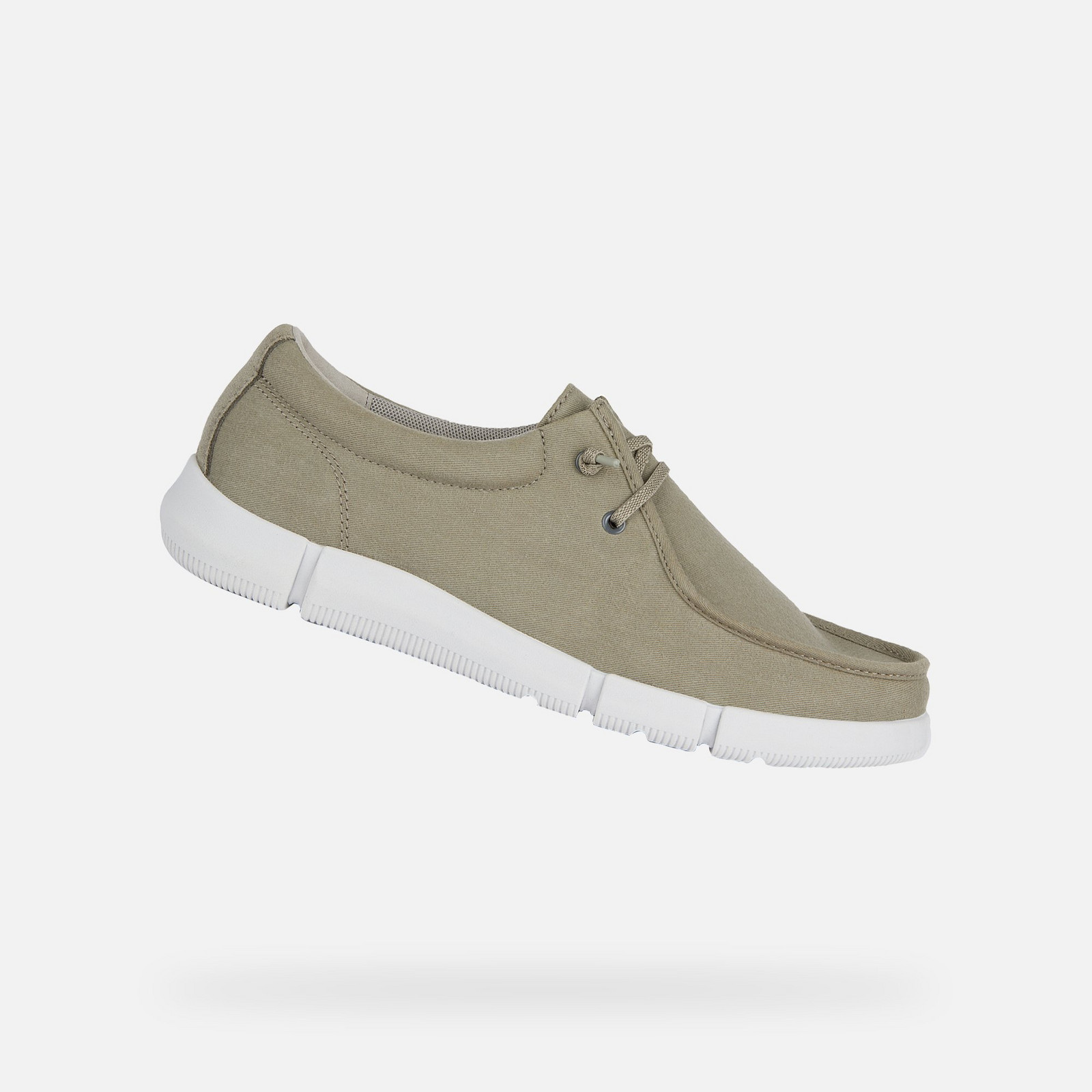 GEOX Light green men's moccasins Adacter m - Men's