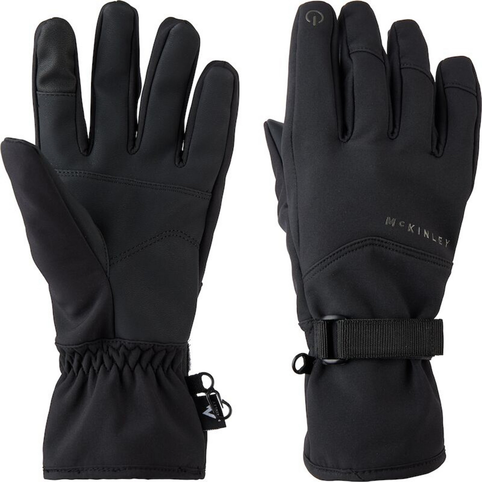 Rukavice McKinley Devon II Softshell Ski Gloves Veľkosť: 7