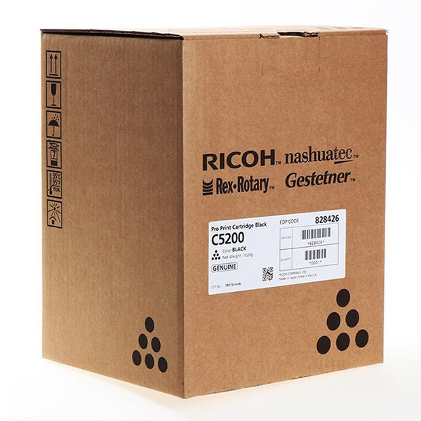 Ricoh originál toner 828426, black, 33000str., Ricoh Pro C 5120, 5120 S, 5200, 5200 S, 5210, 5210 S, O, čierna