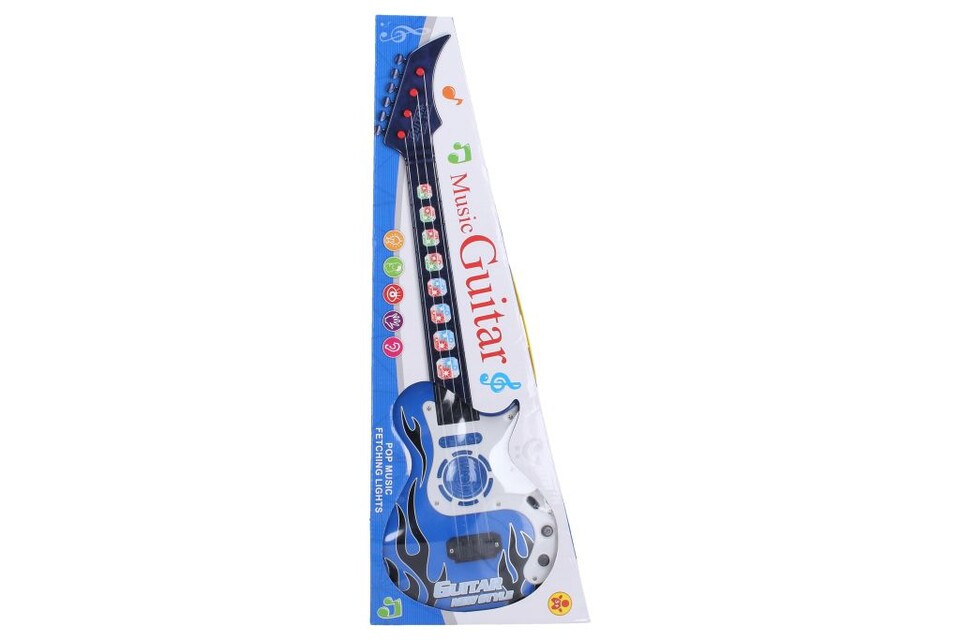 Elektrická gitara s efektmi 54cm