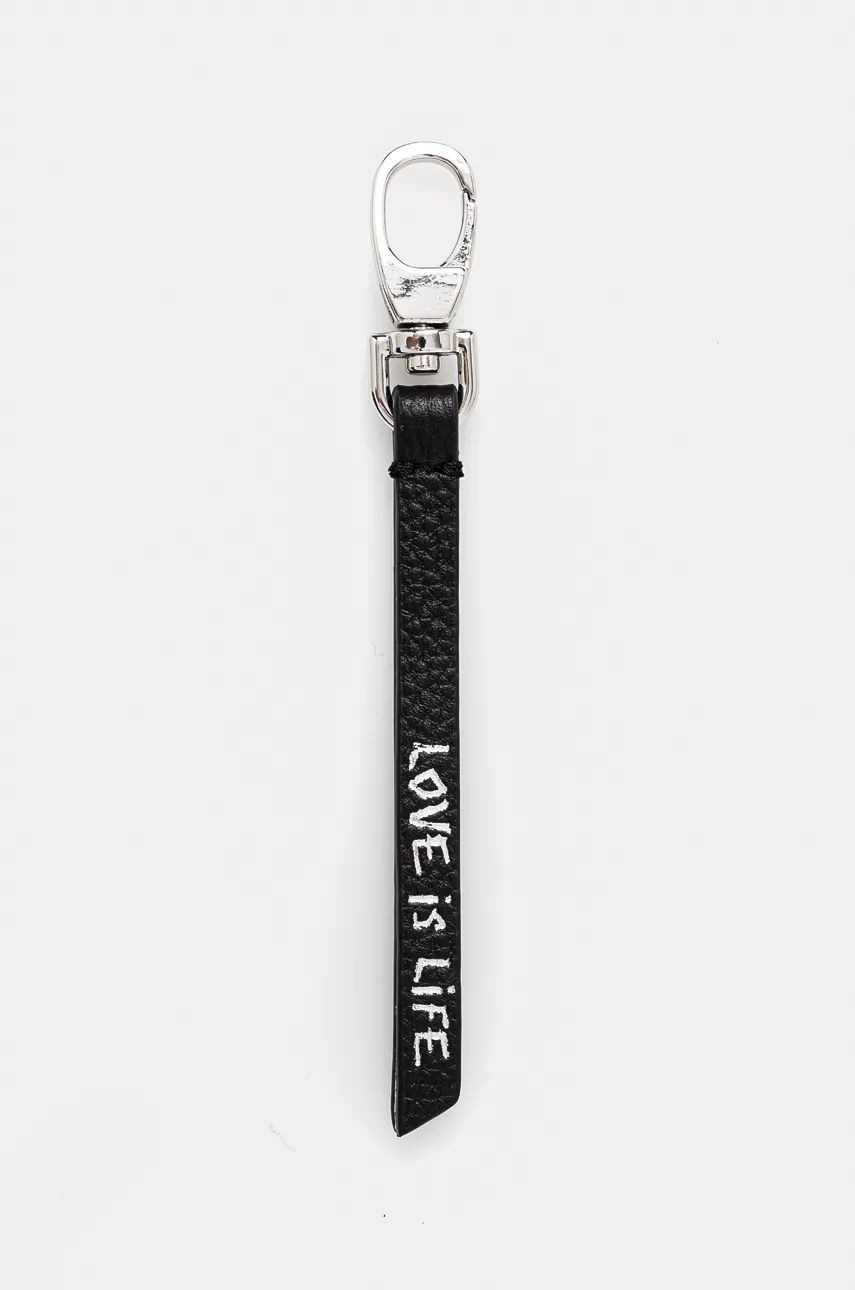 Kožená kľúčenka ZADIG&VOLTAIRE LWSG01288