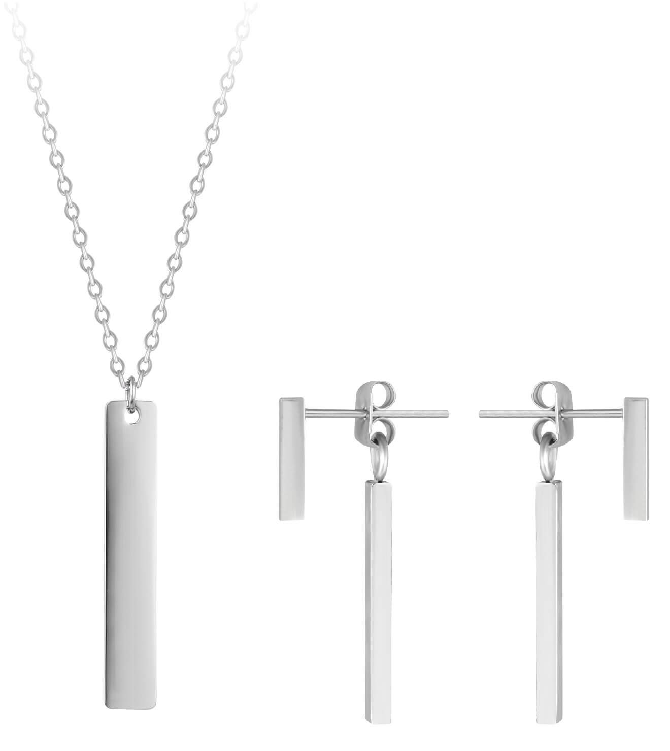 Troli Elegantná zvýhodnená sada šperkov Troli (náhrdelník, náušnice)