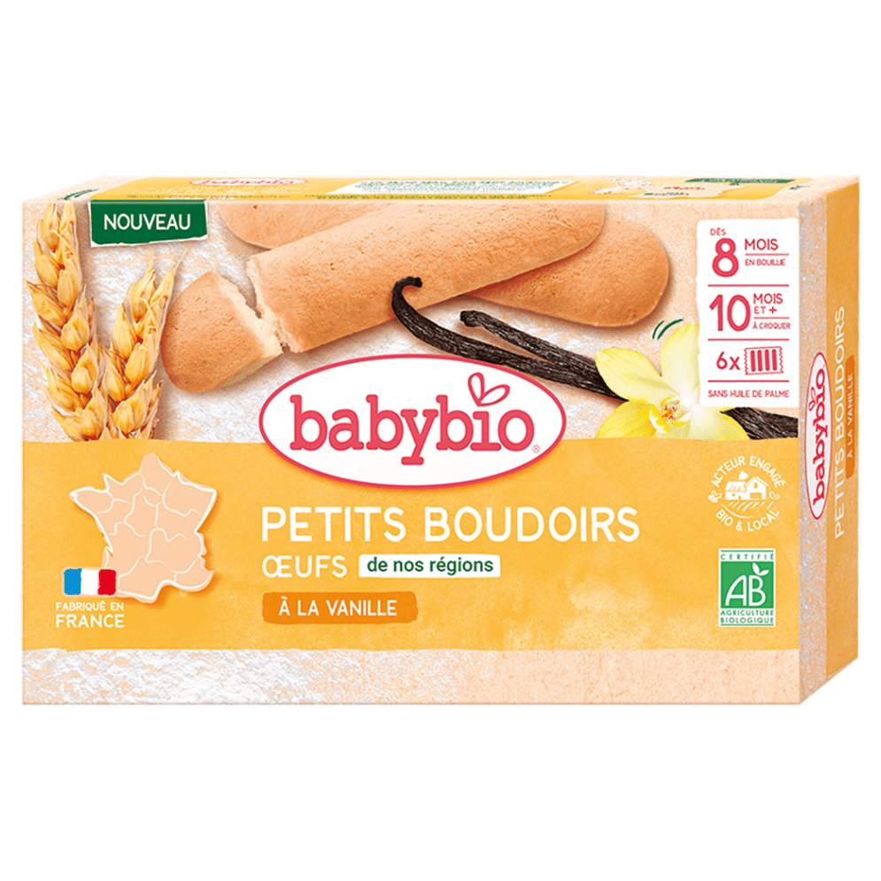 BABYBIO Vanilkové piškóty 120 g