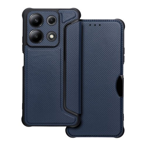 Puzdro Razor Book Xiaomi Redmi Note 13 4G - tmavo-modré