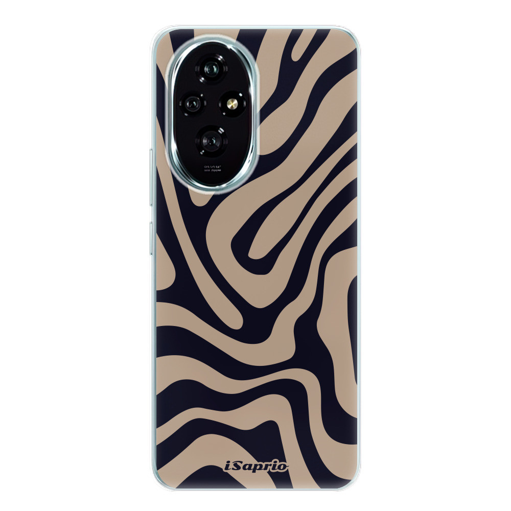 Odolné silikónové puzdro iSaprio - Zebra Black - Honor 200