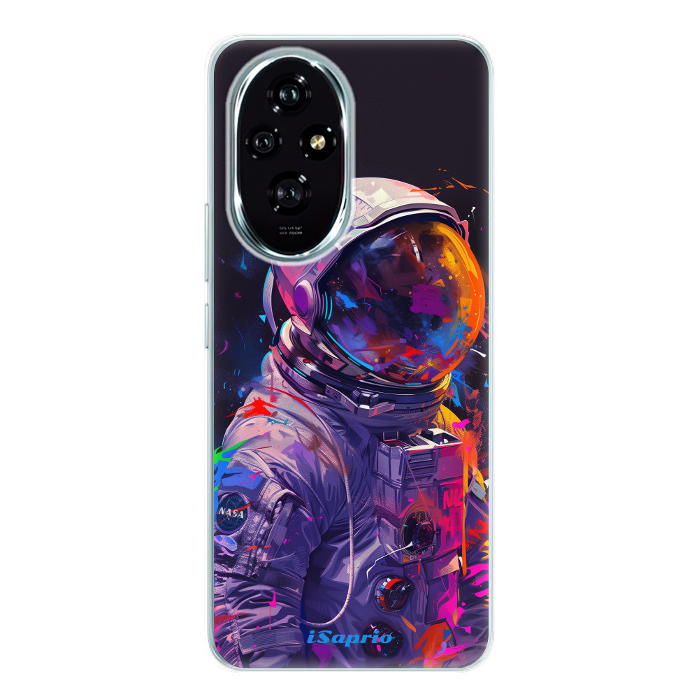 Odolné silikónové puzdro iSaprio - Neon Astronaut - Honor 200