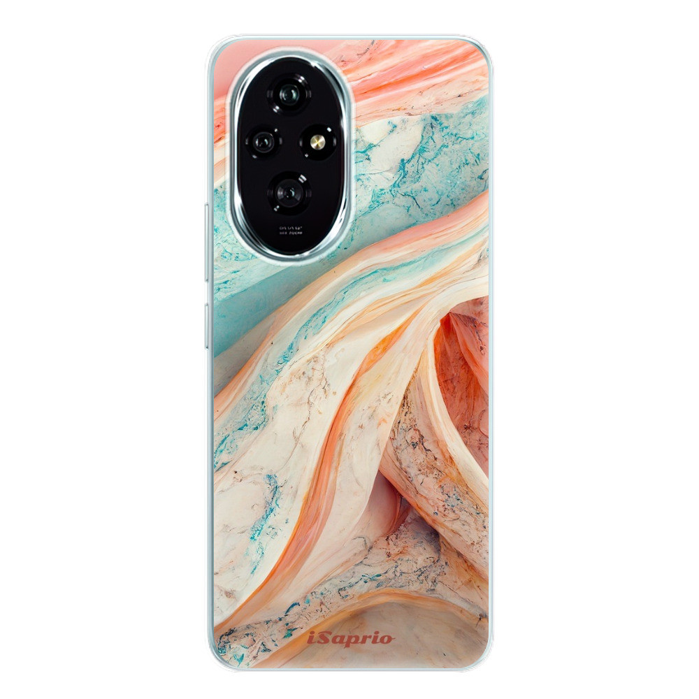 Odolné silikónové puzdro iSaprio - Orange and Blue - Honor 200
