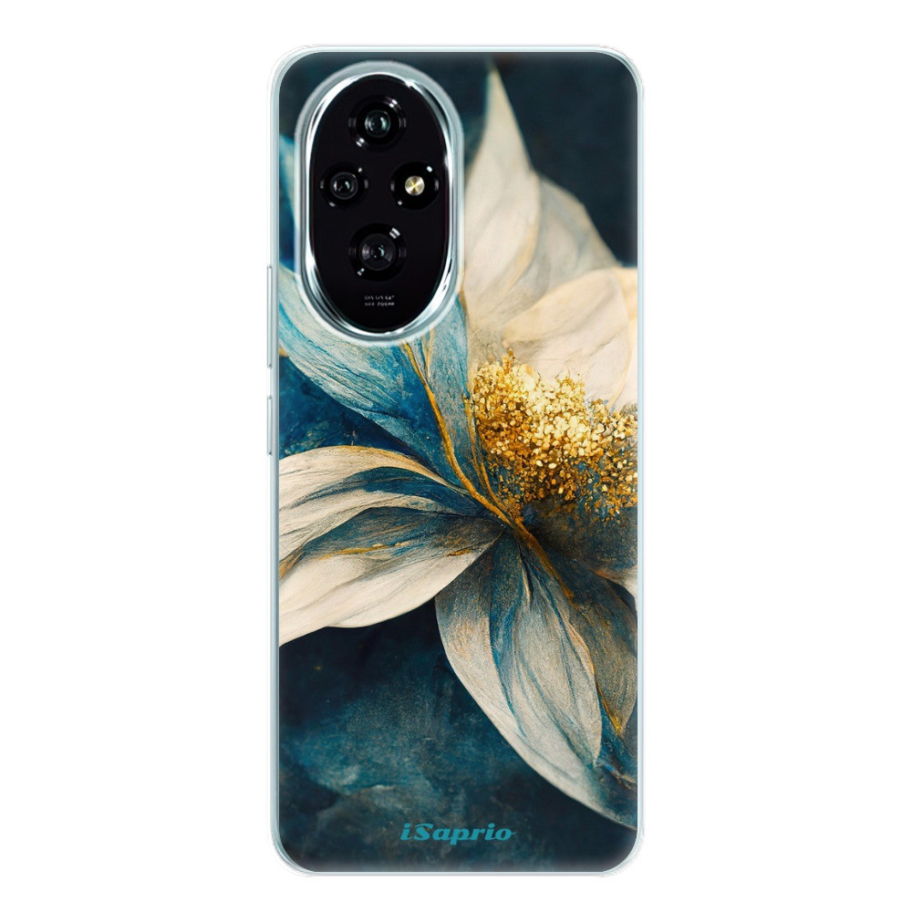 Odolné silikónové puzdro iSaprio - Blue Petals - Honor 200