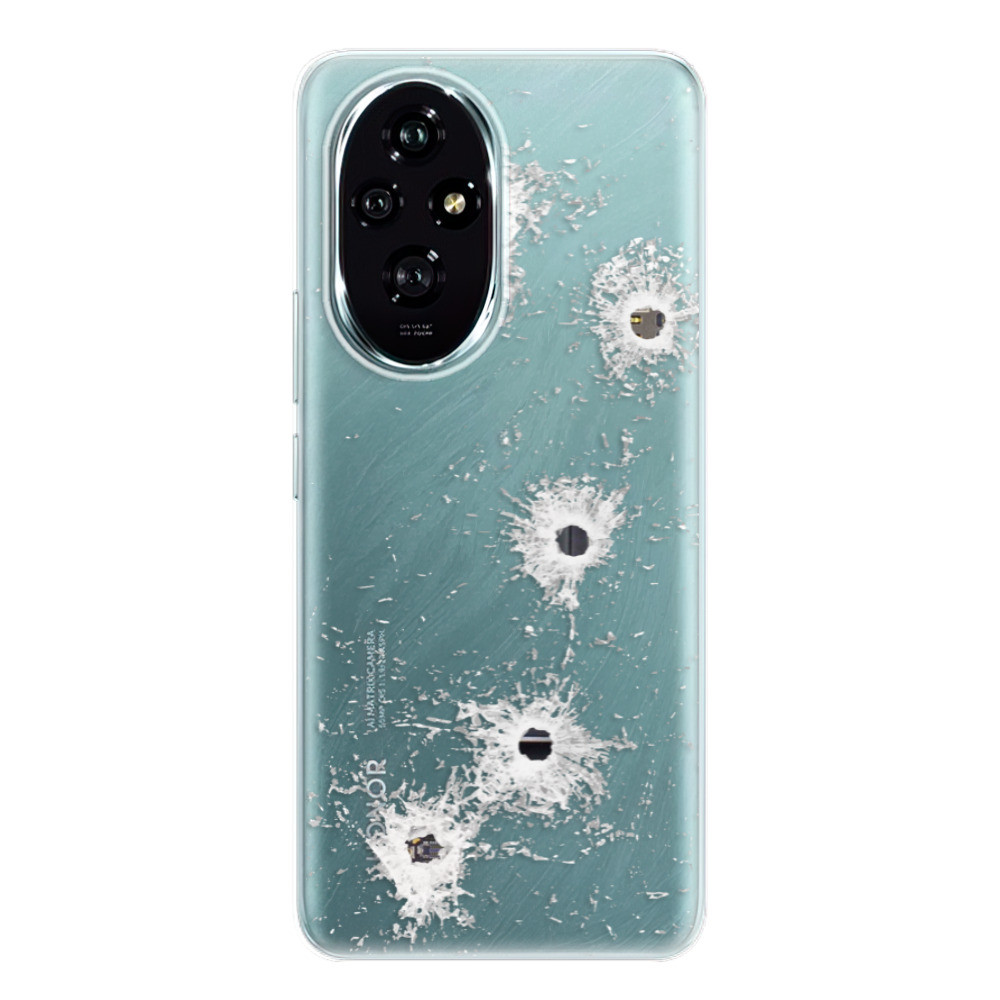 Odolné silikónové puzdro iSaprio - Gunshots - Honor 200