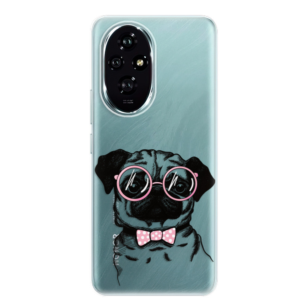 Odolné silikónové puzdro iSaprio - The Pug - Honor 200