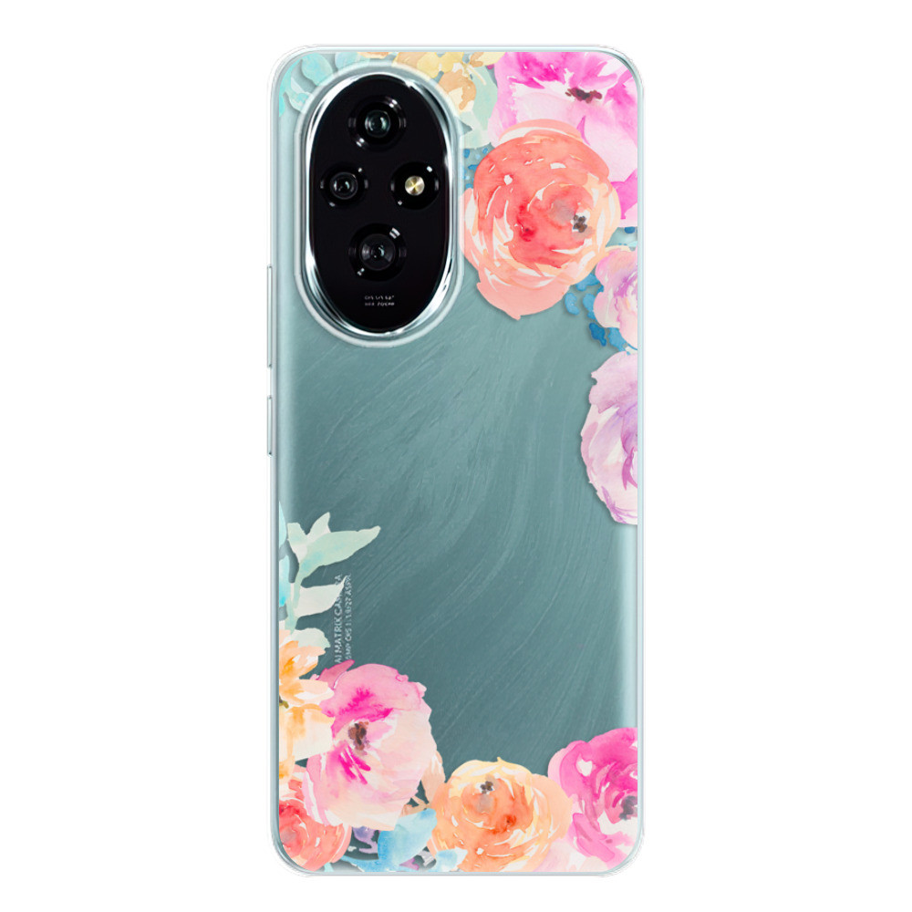 Odolné silikónové puzdro iSaprio - Flower Brush - Honor 200