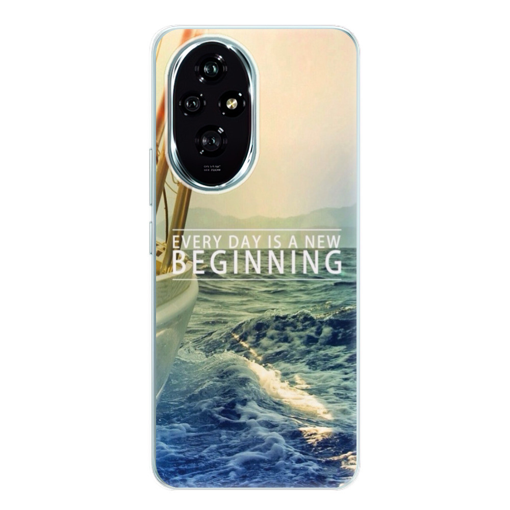 Odolné silikónové puzdro iSaprio - Beginning - Honor 200