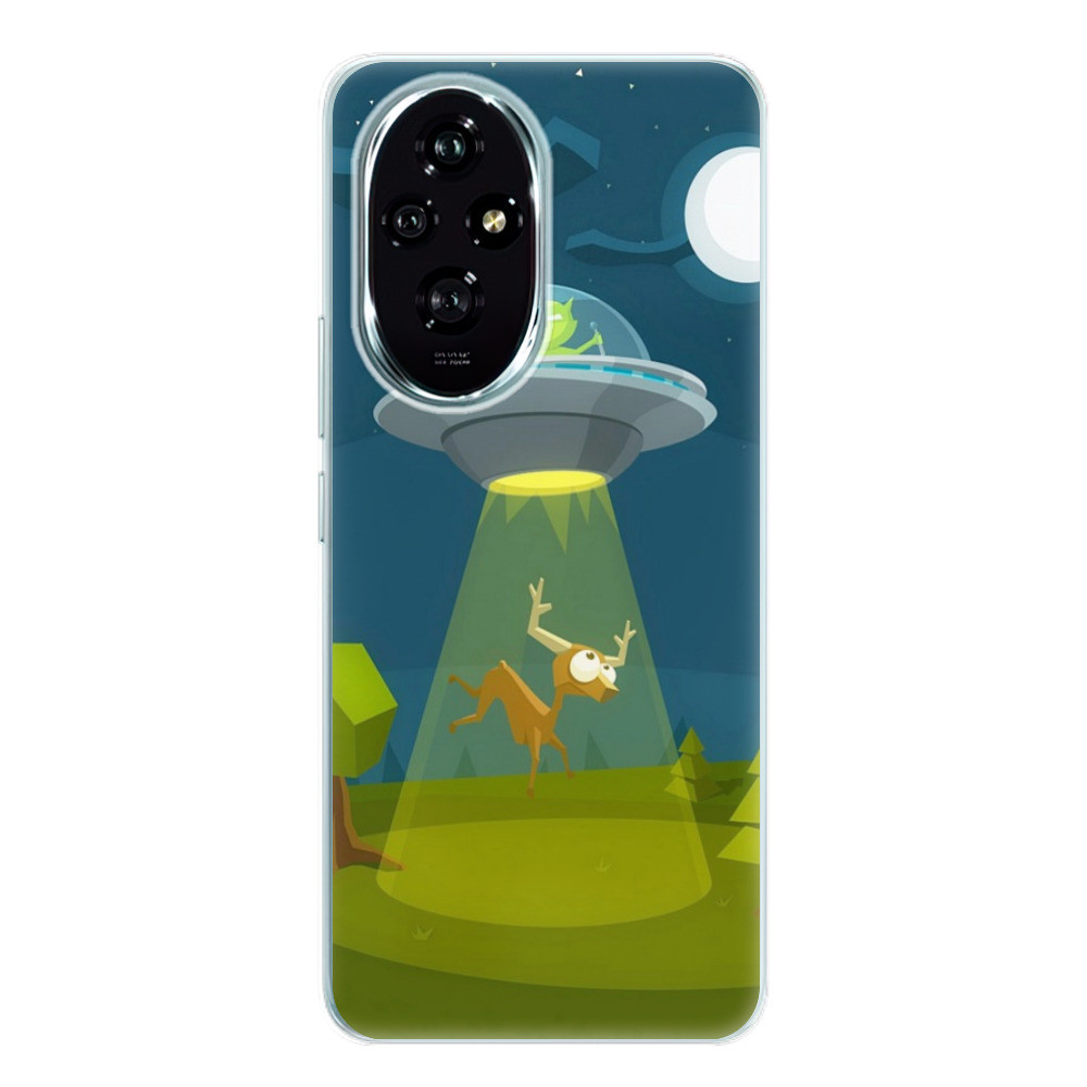 Odolné silikónové puzdro iSaprio - Alien 01 - Honor 200