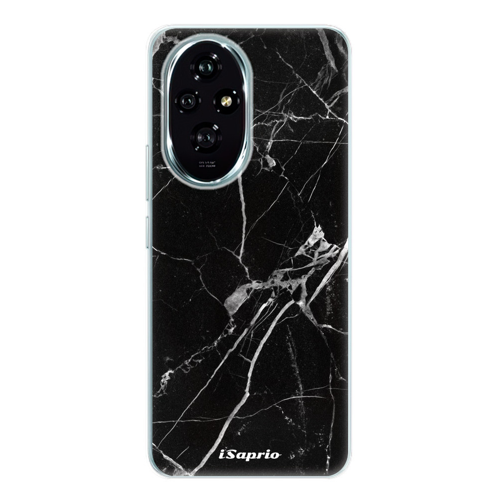 Odolné silikónové puzdro iSaprio - Black Marble 18 - Honor 200