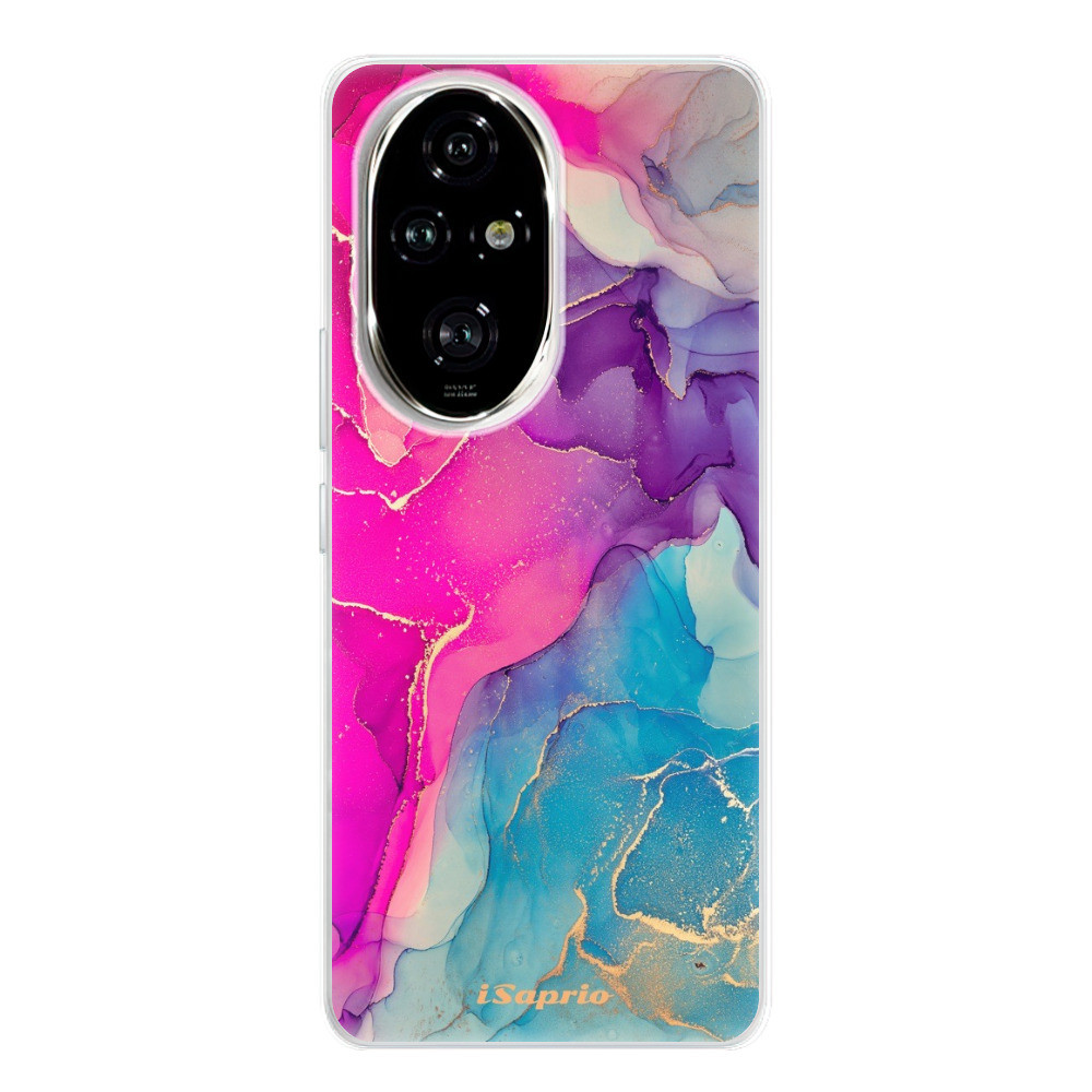 Odolné silikónové puzdro iSaprio - Purple Ink - Honor 200 Pro