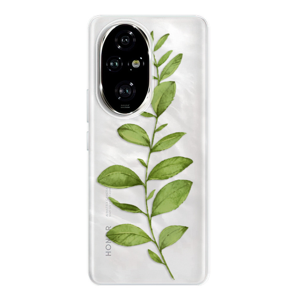 Odolné silikónové puzdro iSaprio - Green Plant 01 - Honor 200 Pro