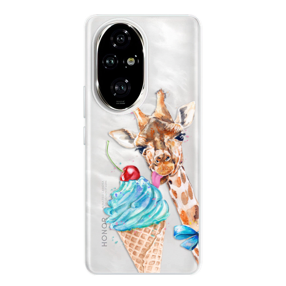 Odolné silikónové puzdro iSaprio - Love Ice-Cream - Honor 200 Pro