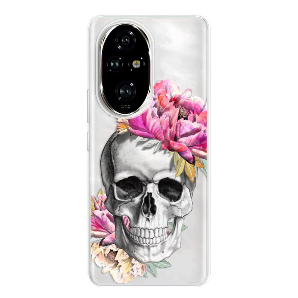 Odolné silikónové puzdro iSaprio - Pretty Skull - Honor 200 Pro