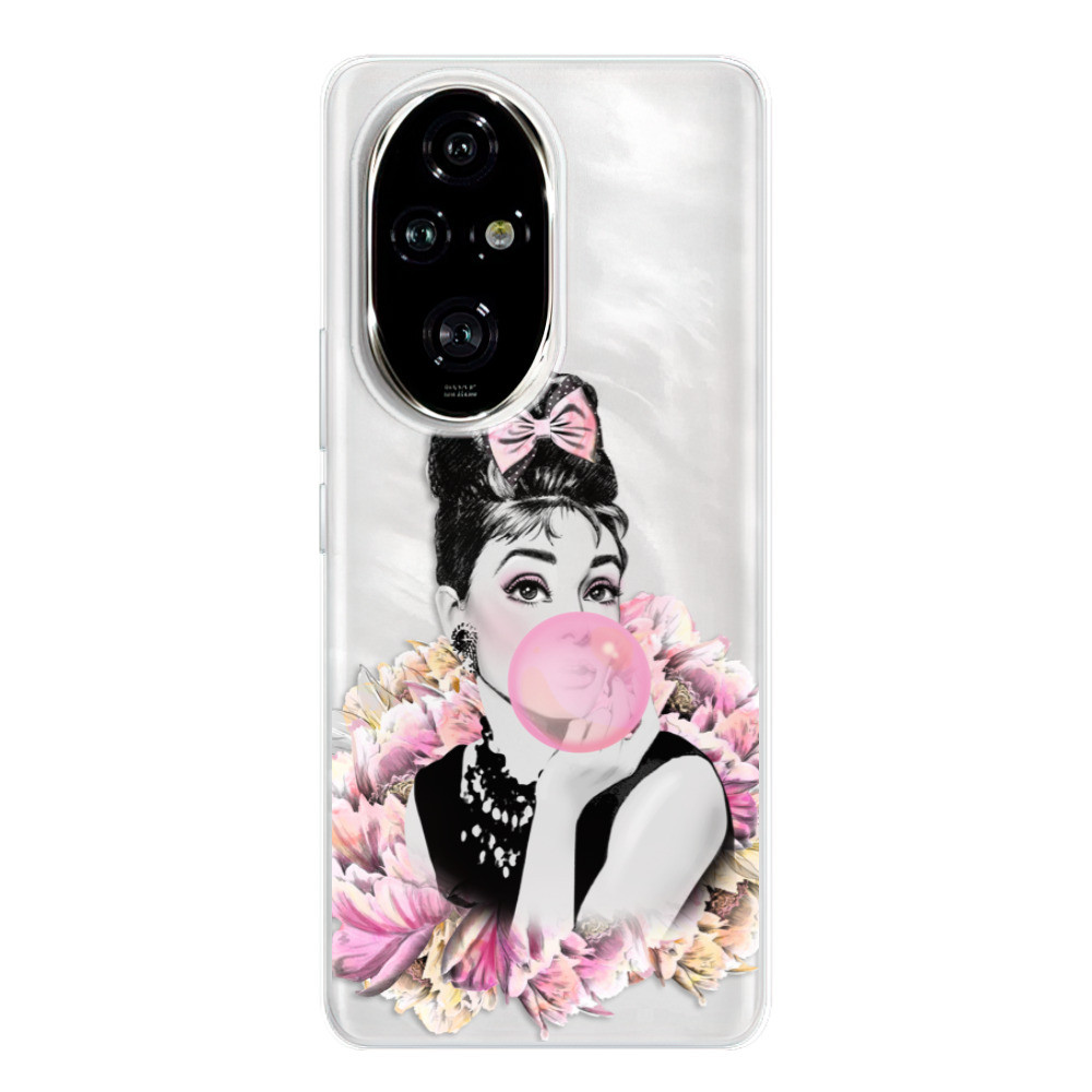 Odolné silikónové puzdro iSaprio - Pink Bubble - Honor 200 Pro