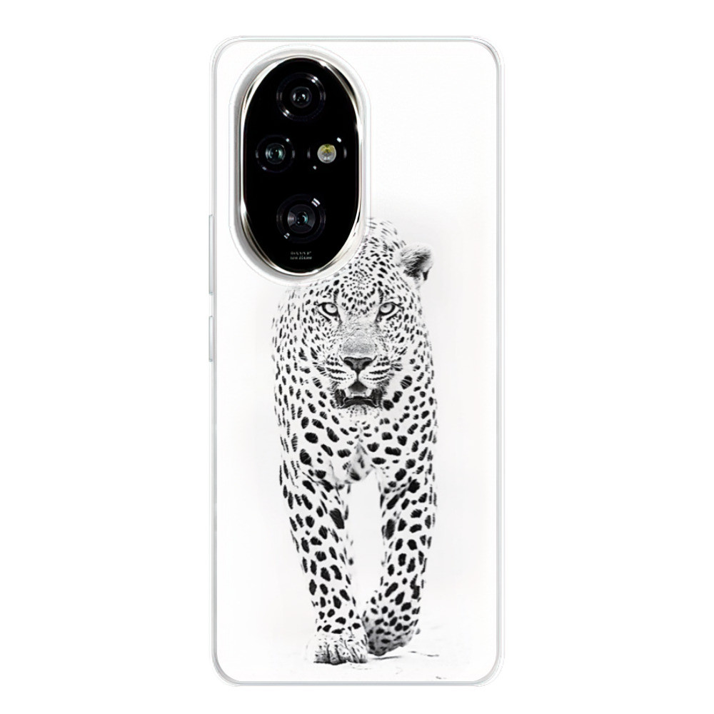 Odolné silikónové puzdro iSaprio - White Jaguar - Honor 200 Pro