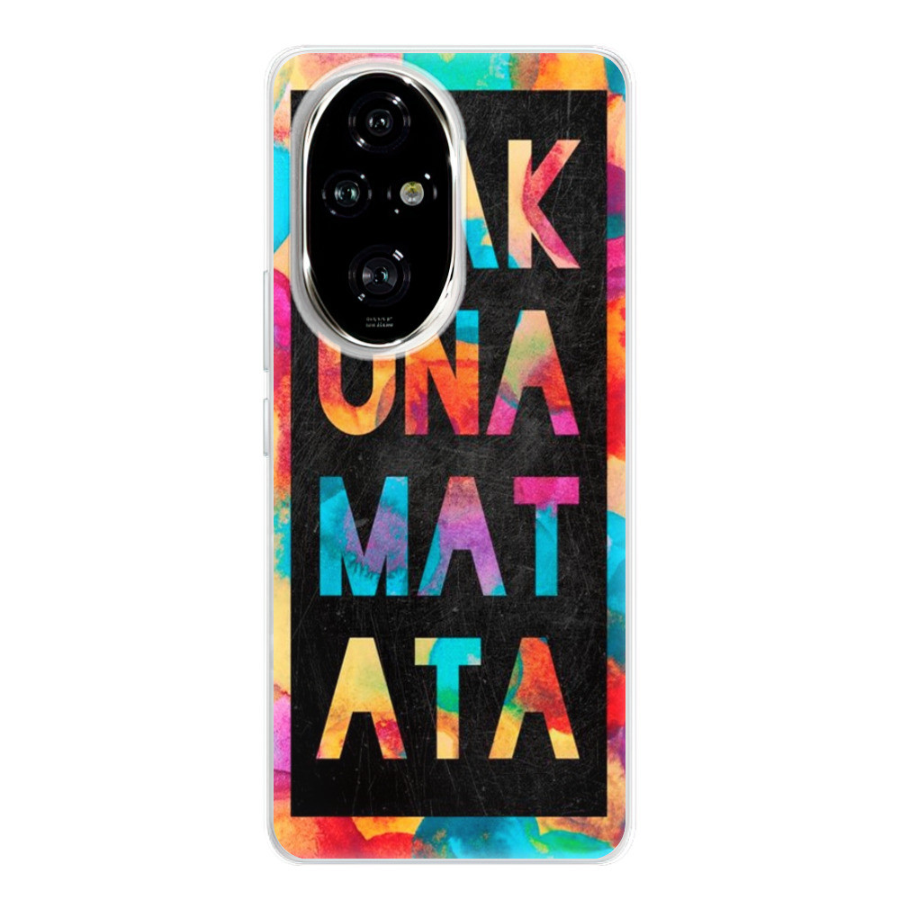 Odolné silikónové puzdro iSaprio - Hakuna Matata 01 - Honor 200 Pro